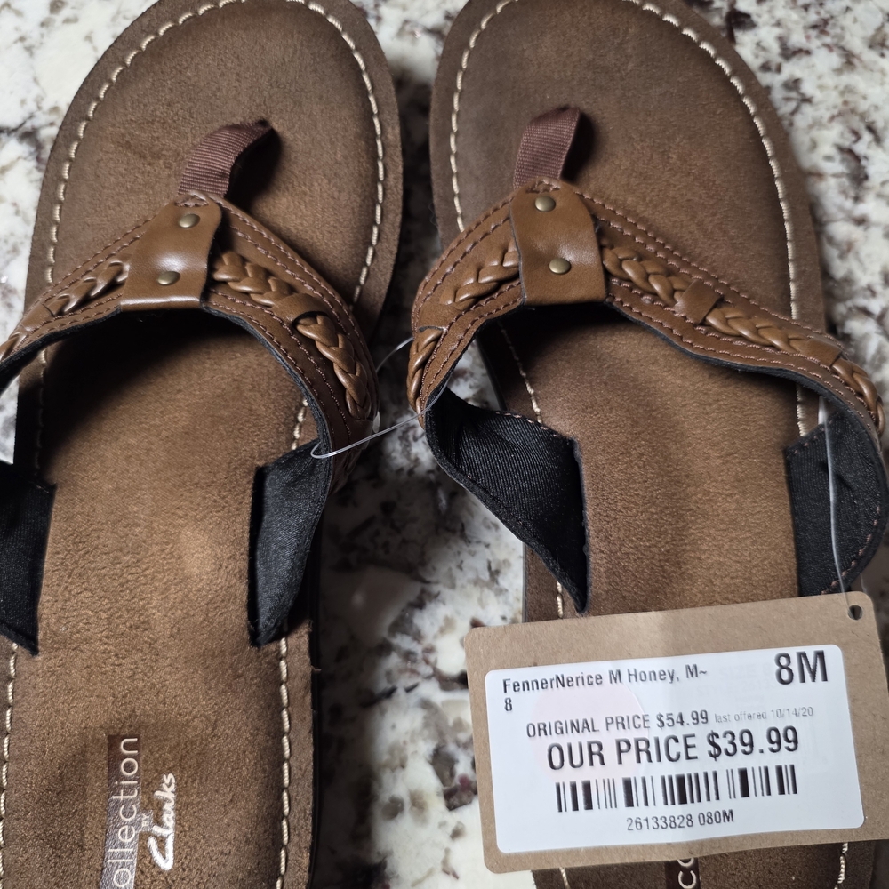 Clarks Womens Brown Size 8 Sandals -STILL AVAILABLE - Picture 7 of 7